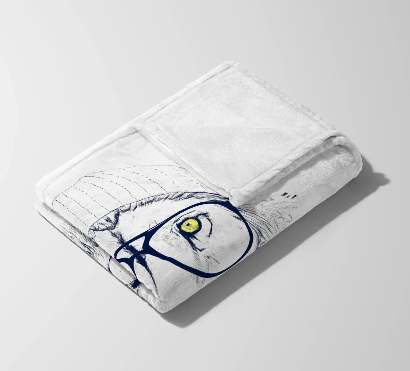Cool lion Fleecedecke von Balazs Solti