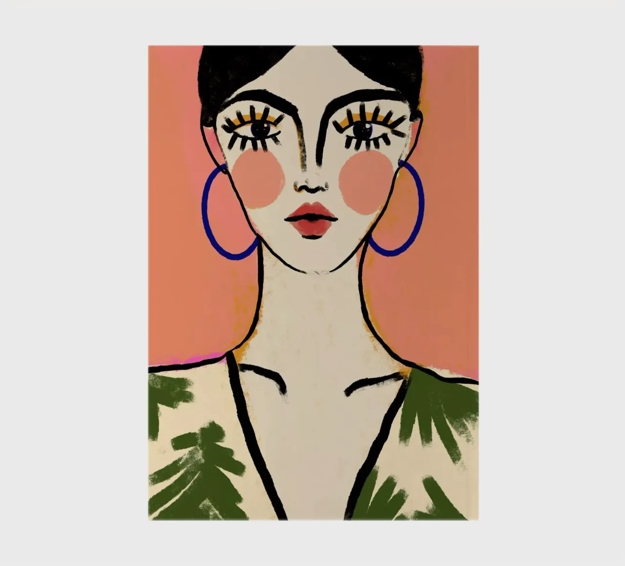 Big Eyes carnet de notes de treechild