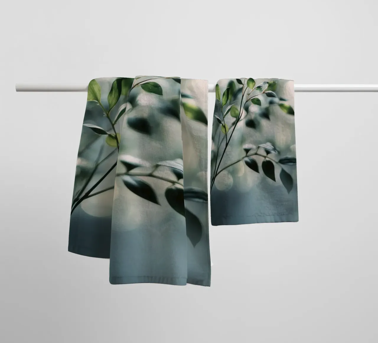 Bokeh Botanica No 04 asciugamano da bagno da treechild