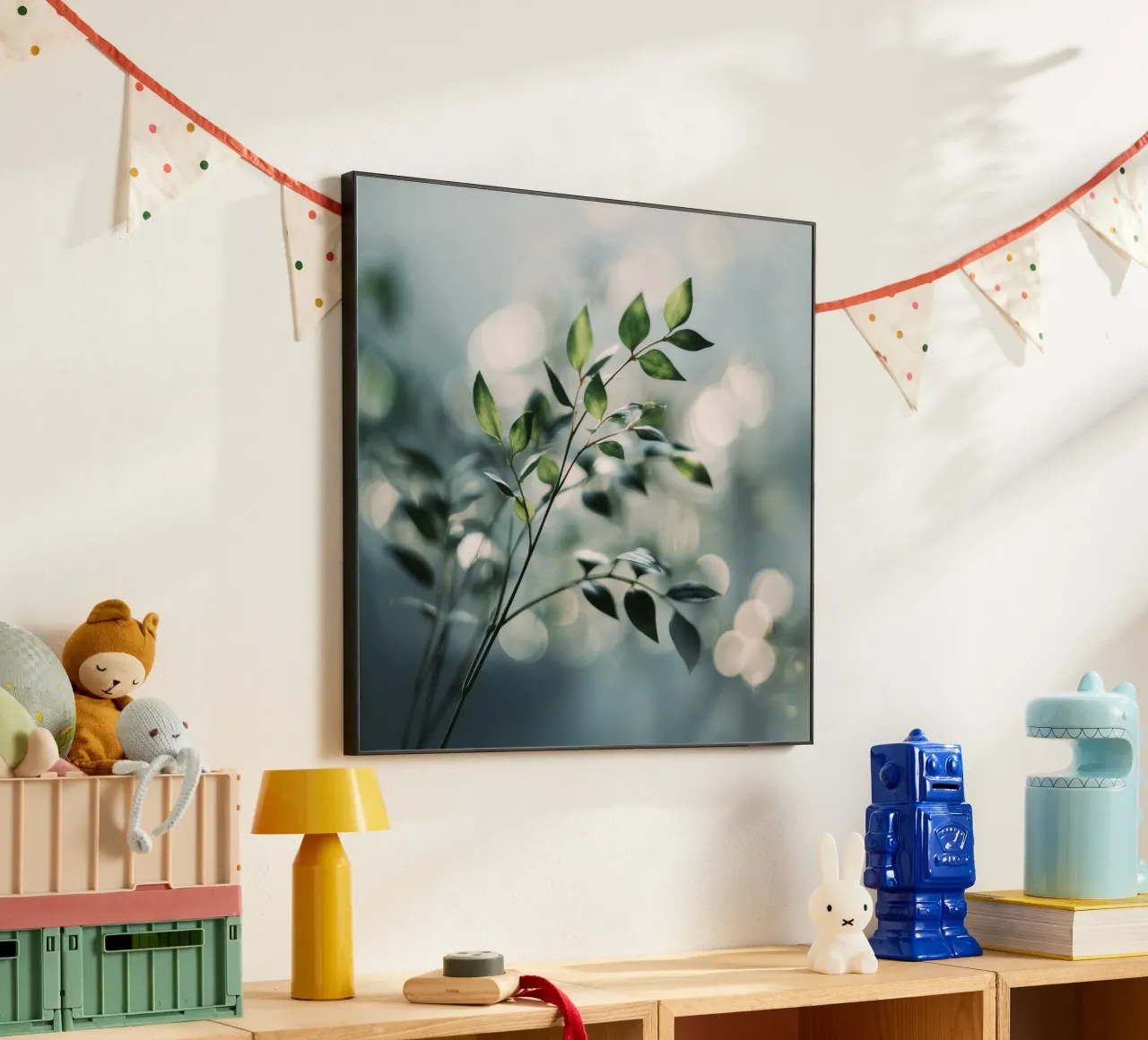 Bokeh Botanica No 04 alluminio dibond da treechild