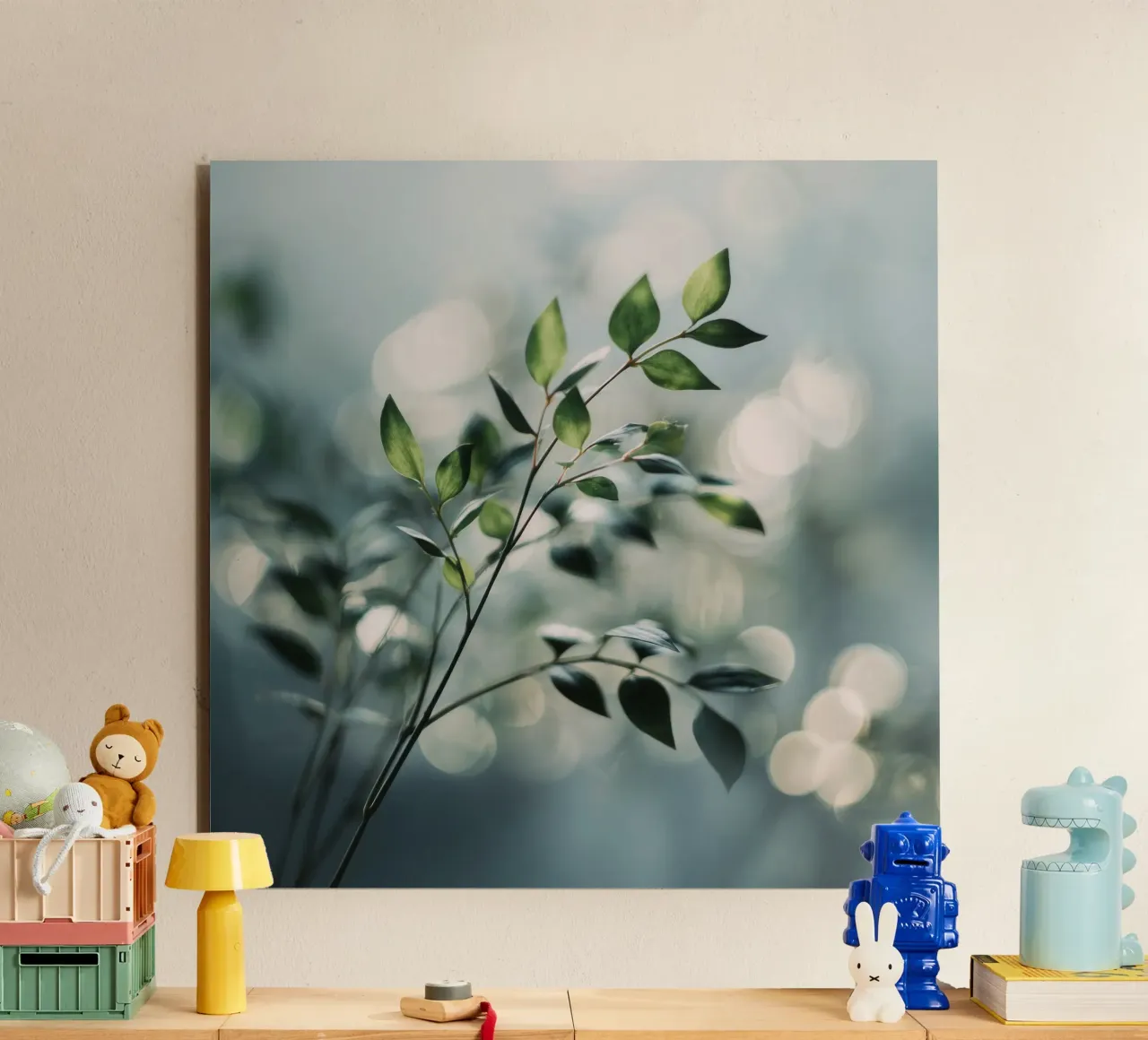 Bokeh Botanica No 04 alluminio dibond da treechild