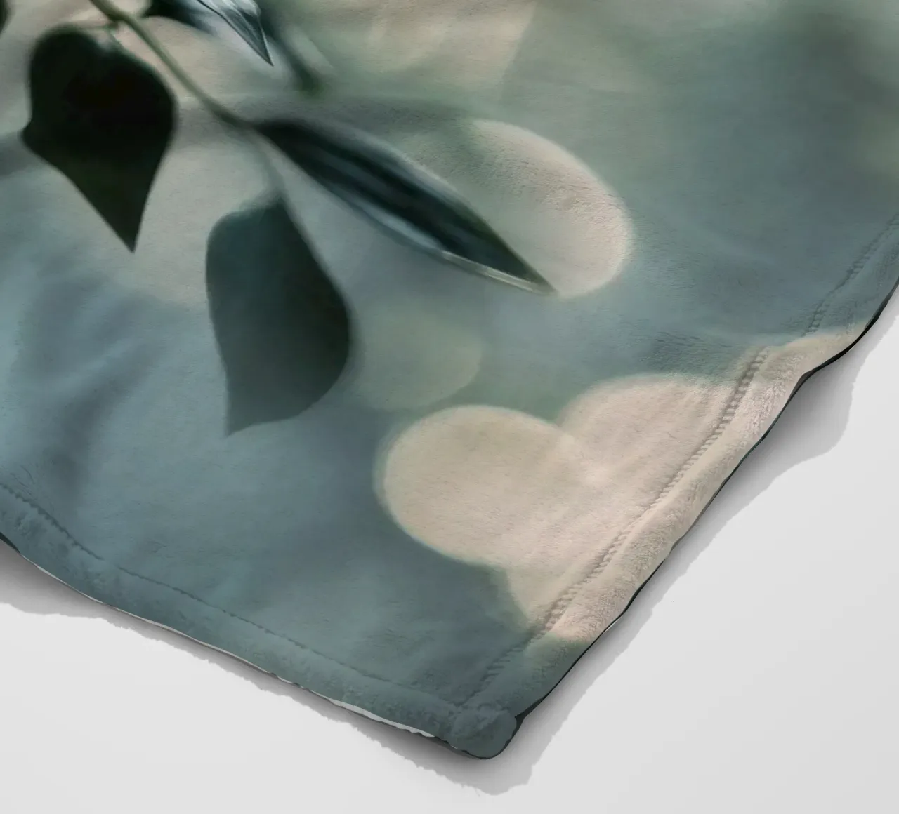 Bokeh Botanica No 04 coperta in pile da treechild