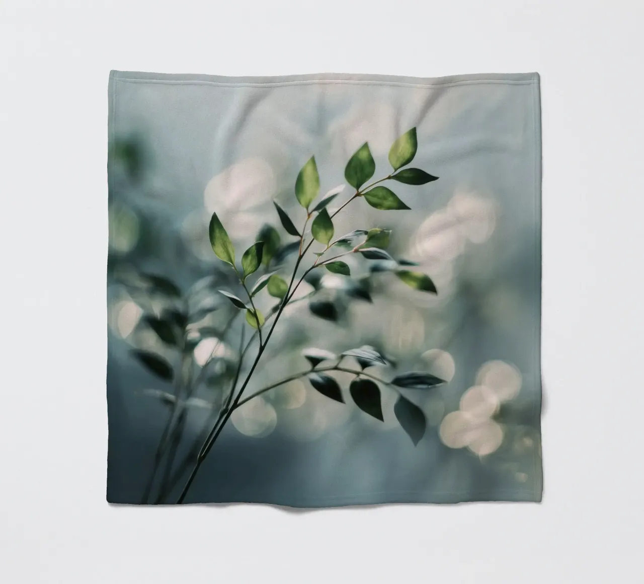 Bokeh Botanica No 04 coperta in pile da treechild