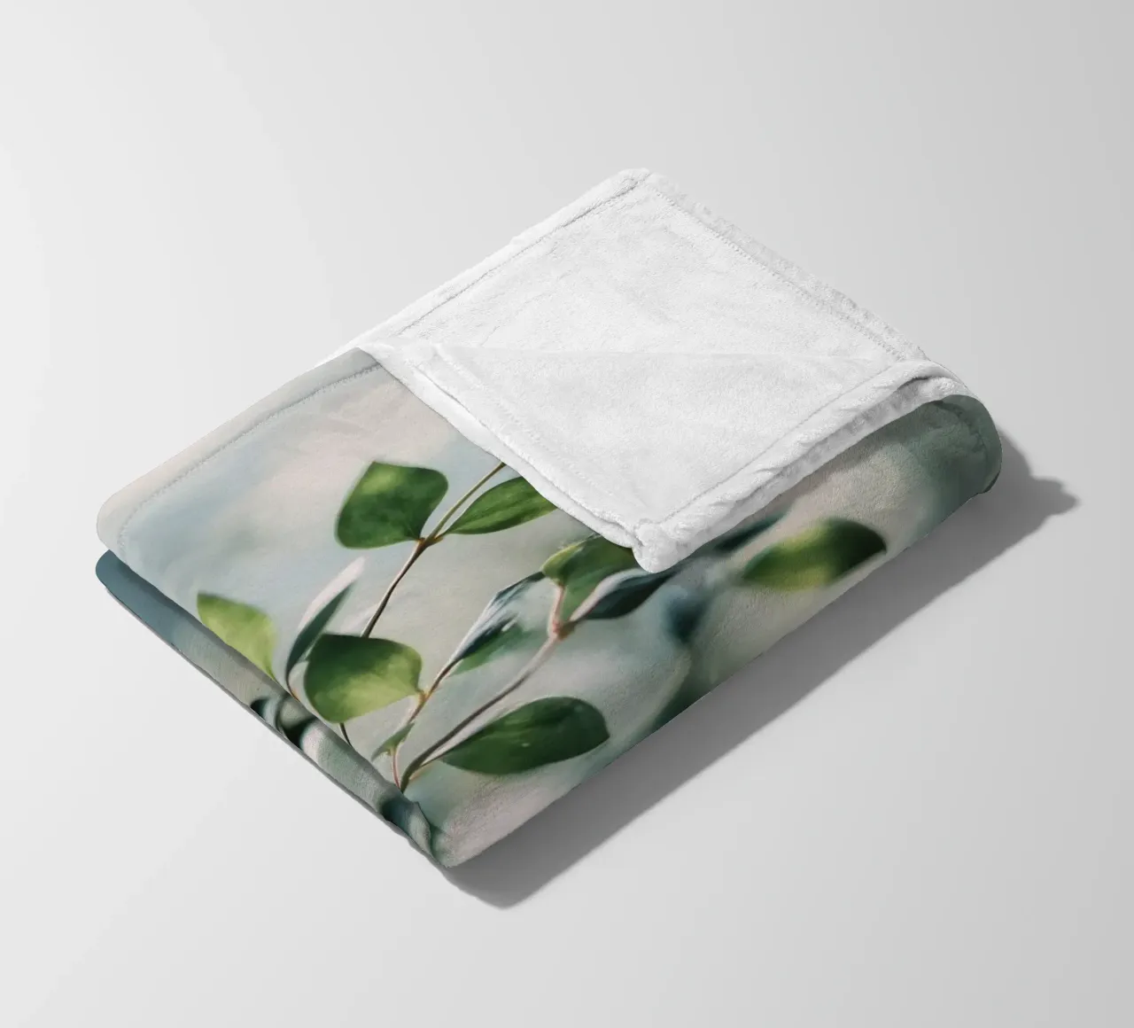 Bokeh Botanica No 04 coperta in pile da treechild
