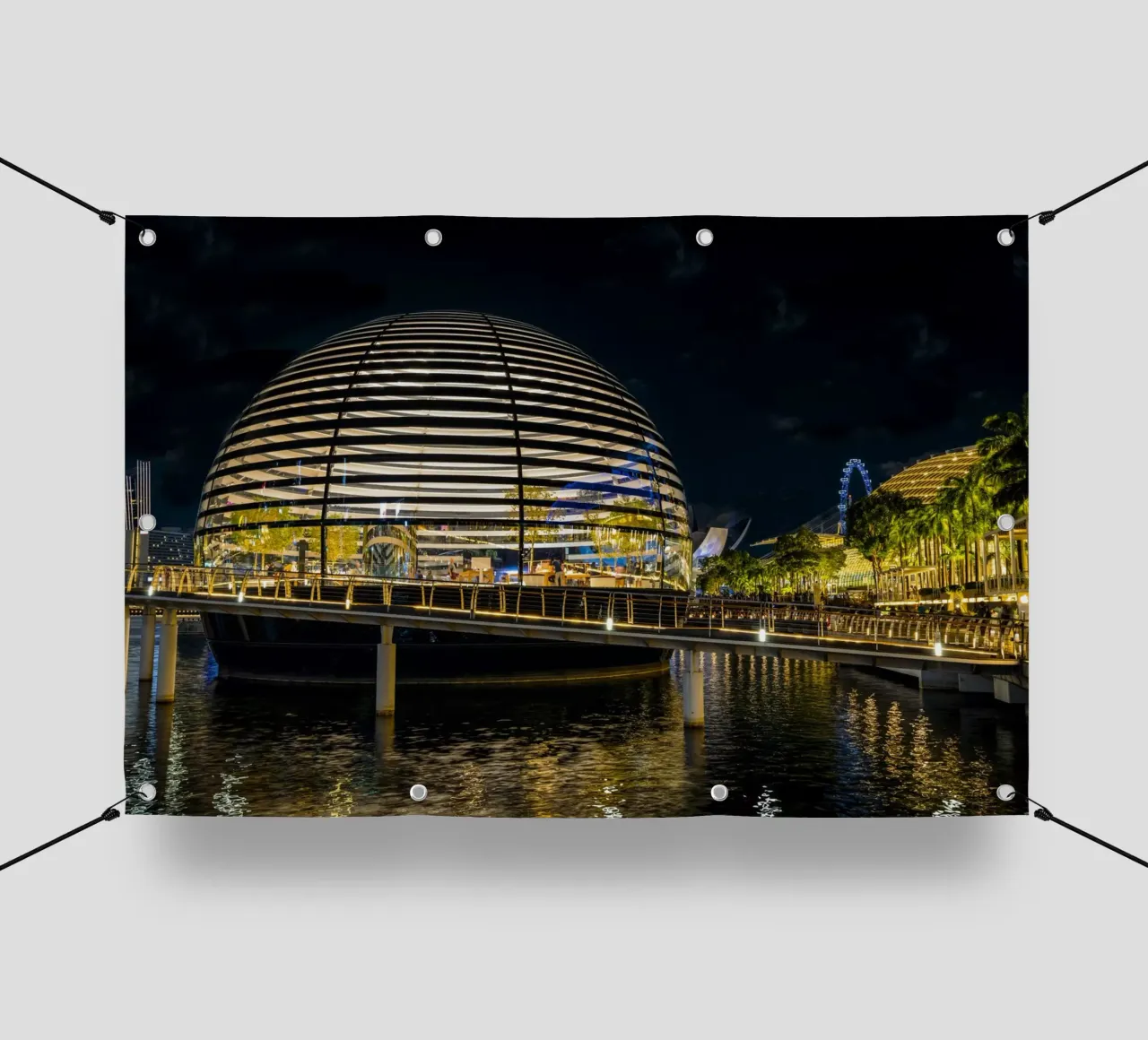 Apple Store Singapur telo in pvc da thetraveller