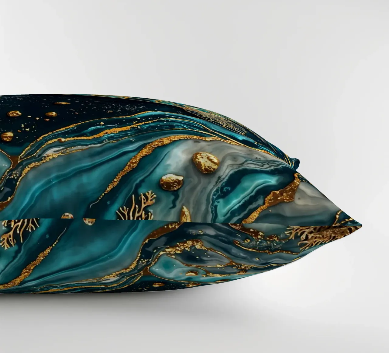 Eternal Tidekeeper Kintsugi Art cuscino da Pixaverse