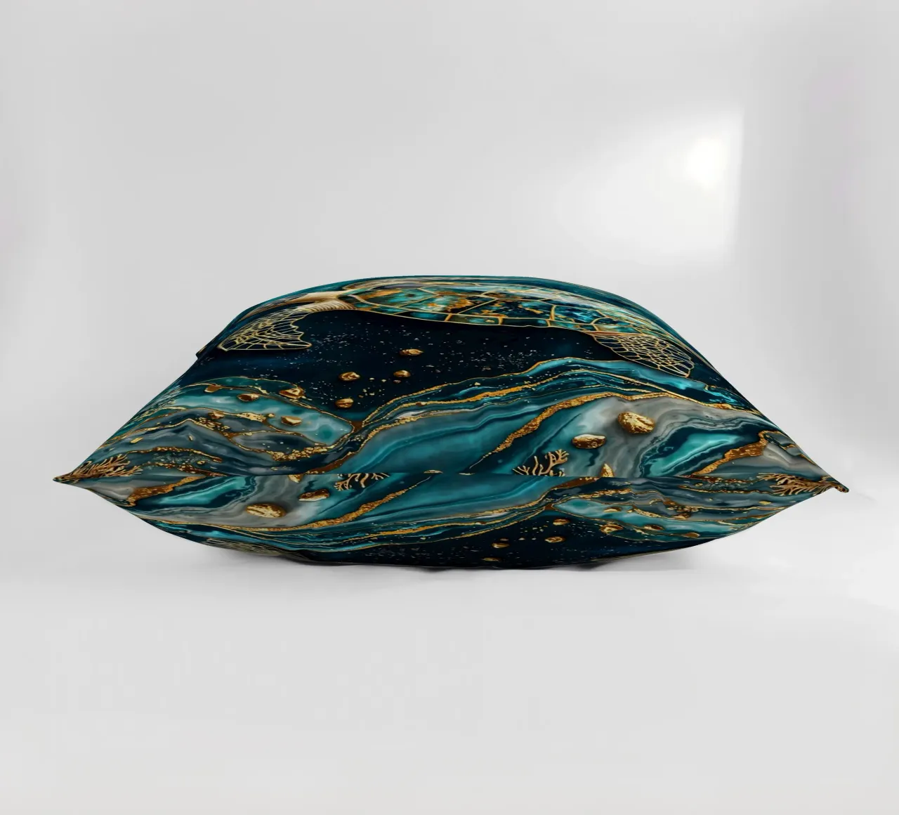 Eternal Tidekeeper Kintsugi Art cuscino da Pixaverse