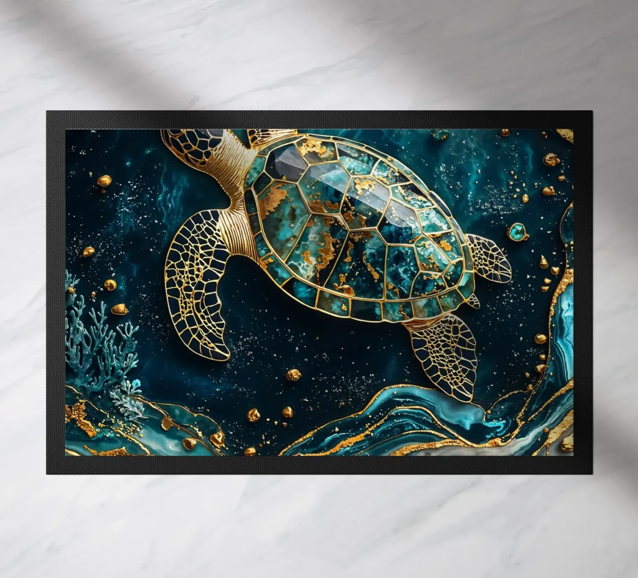 Eternal Tidekeeper Kintsugi Art zerbino da Pixaverse