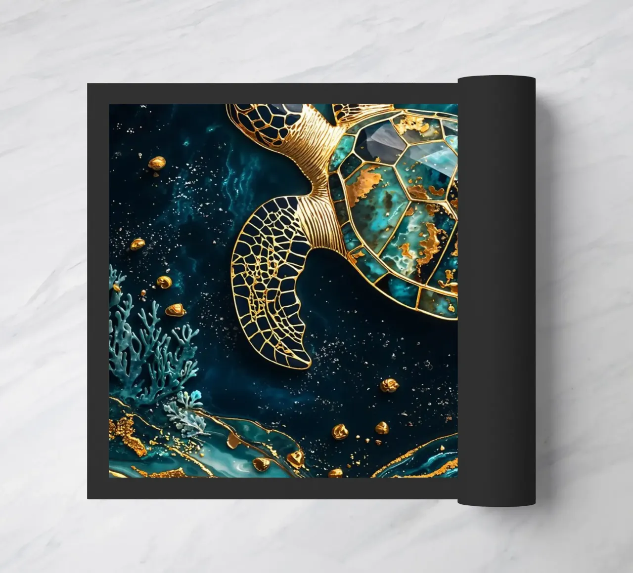 Eternal Tidekeeper Kintsugi Art zerbino da Pixaverse