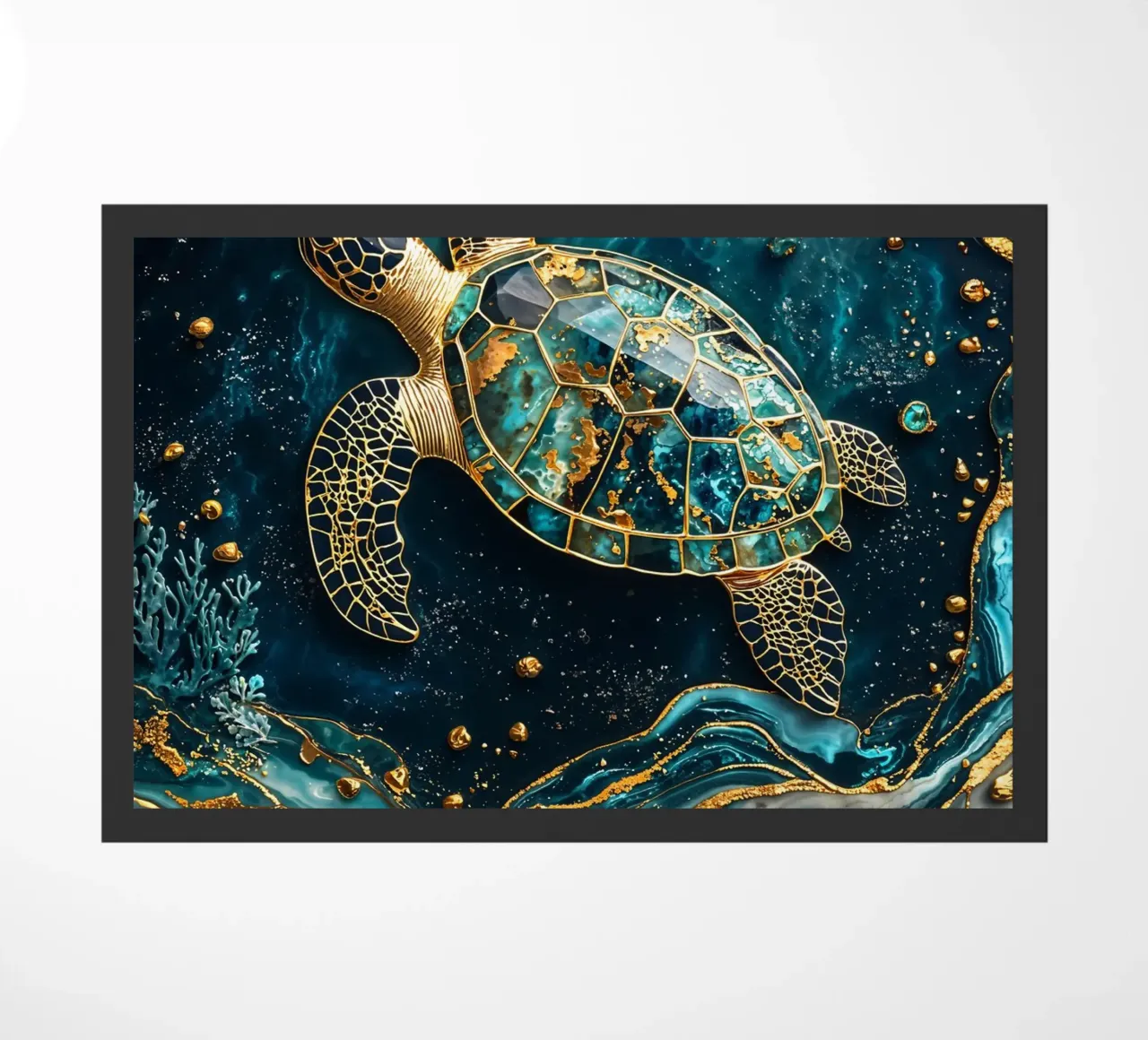 Eternal Tidekeeper Kintsugi Art zerbino da Pixaverse