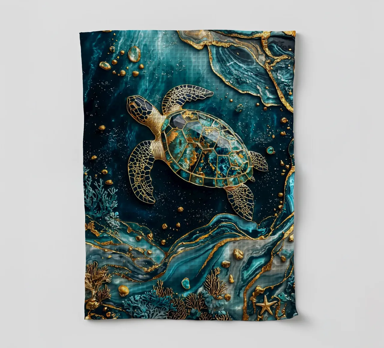 Eternal Tidekeeper Kintsugi Art canovaccio da cucina da Pixaverse