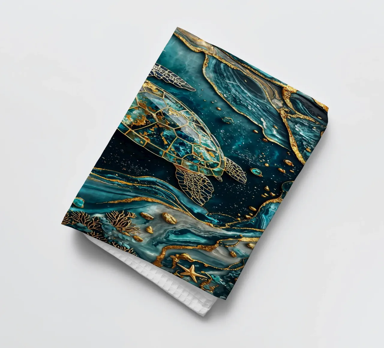 Eternal Tidekeeper Kintsugi Art canovaccio da cucina da Pixaverse