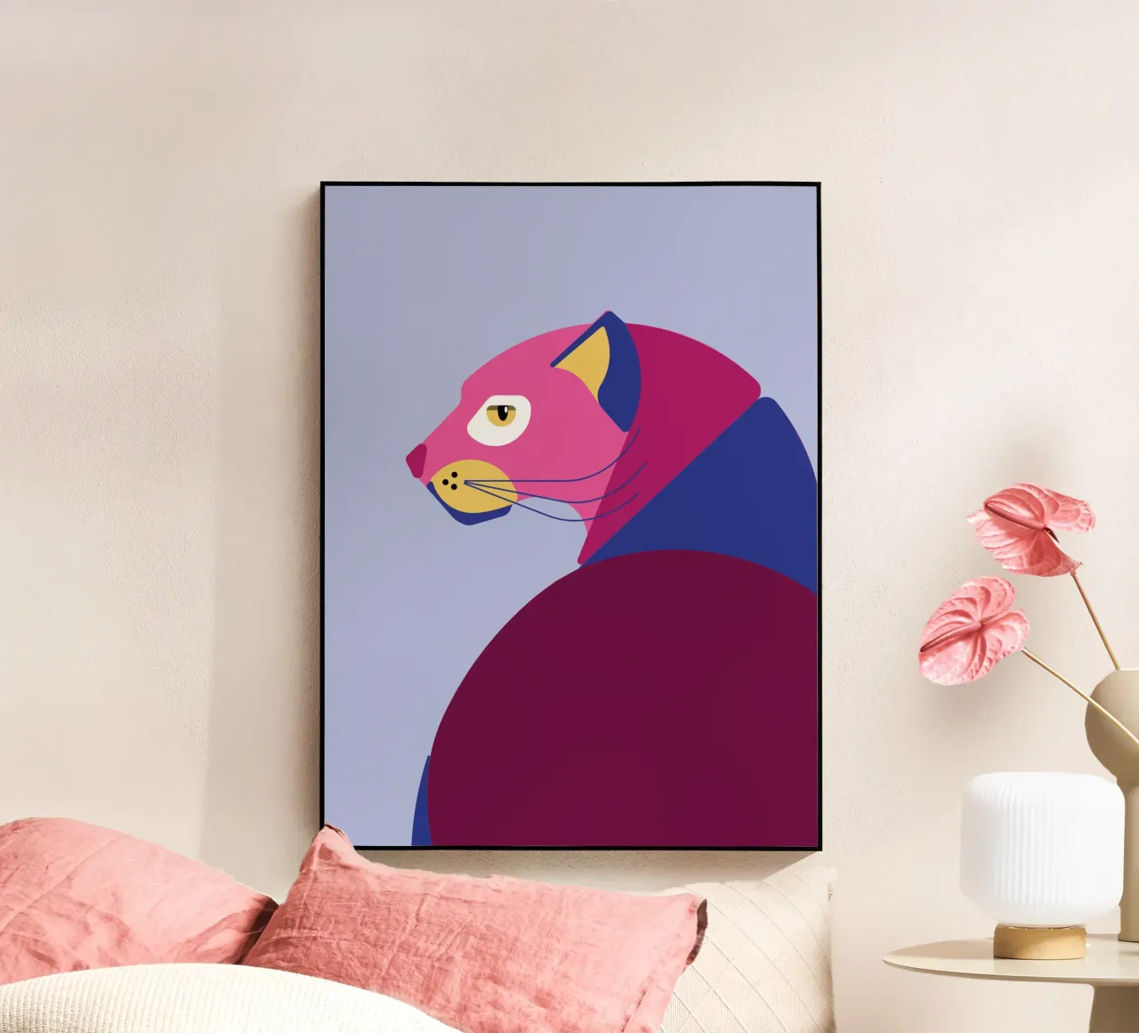 Raubkatze plexiglass da DARIA IVANOVNA