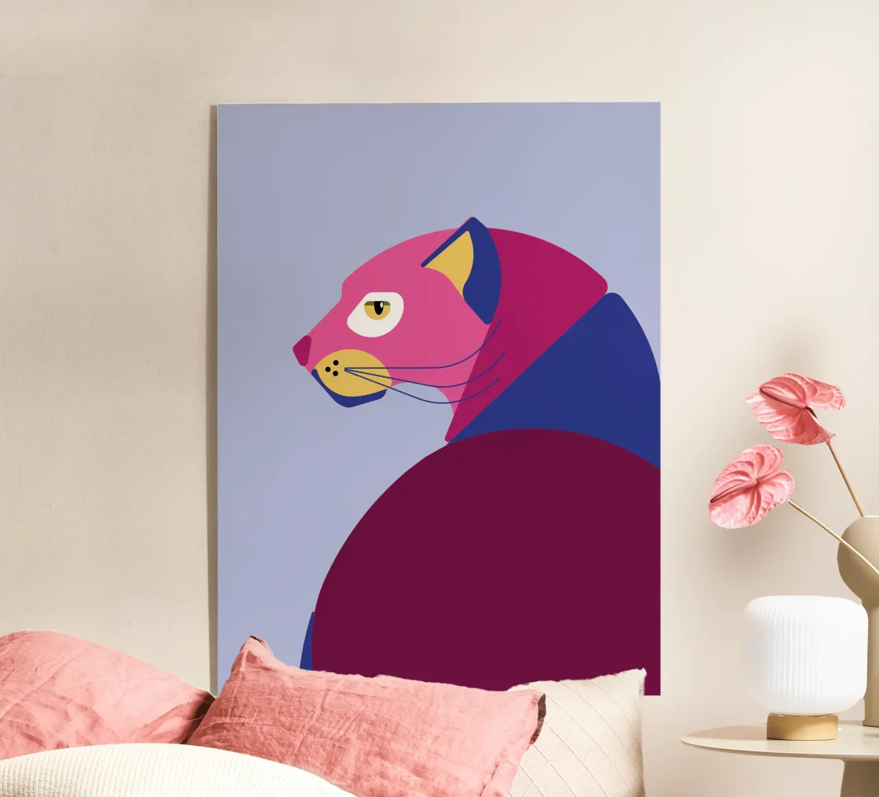 Raubkatze plexiglass da DARIA IVANOVNA