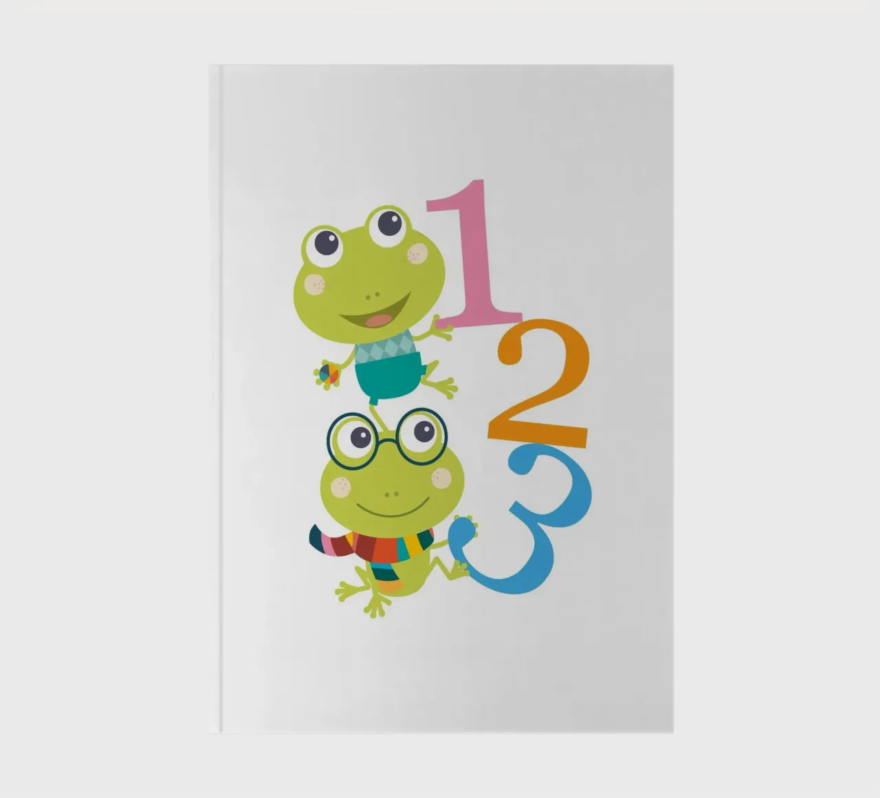 Froggy Counting Fun 1, 2, 3! notebook by JaySan Studio