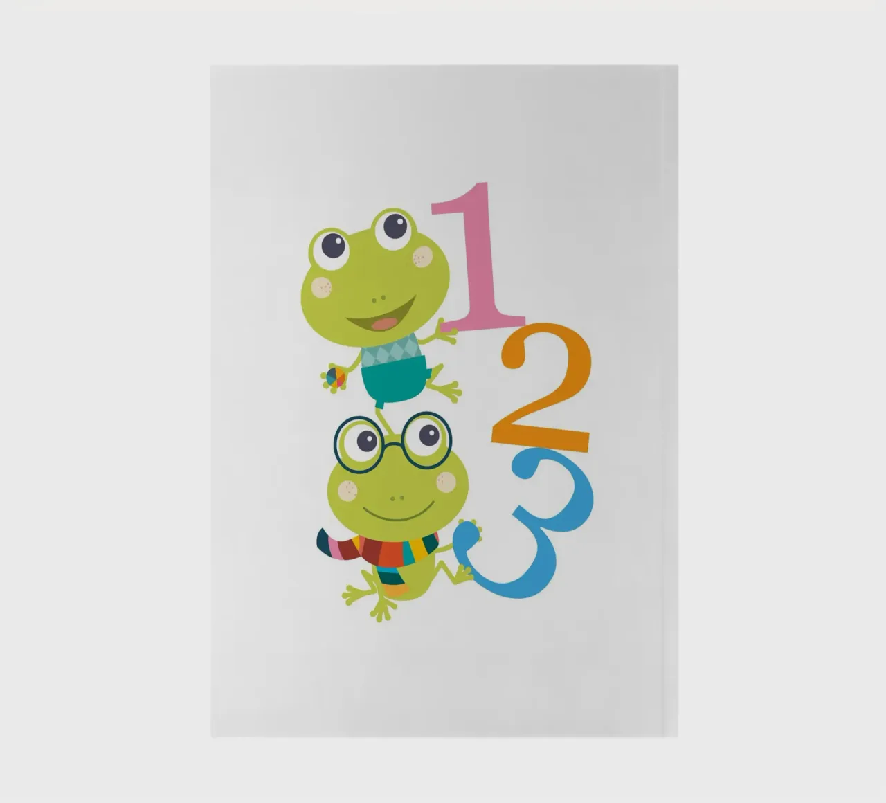 Froggy Counting Fun 1, 2, 3! notebook by JaySan Studio