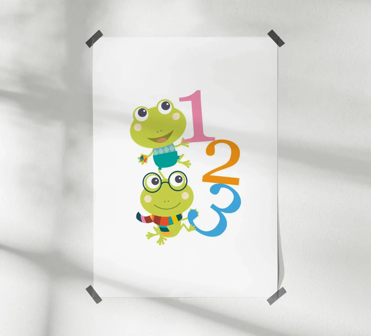 ¡Diversión contando ranas 1, 2, 3! poster de JaySan Studio