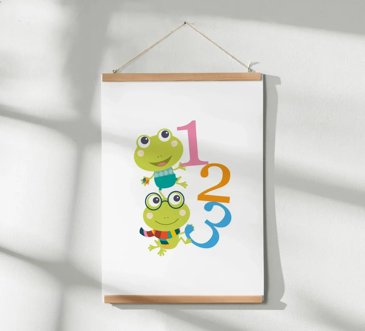 ¡Diversión contando ranas 1, 2, 3! poster de JaySan Studio