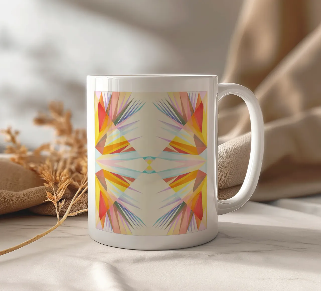 Luce radiante tazza in ceramica da lovely lines