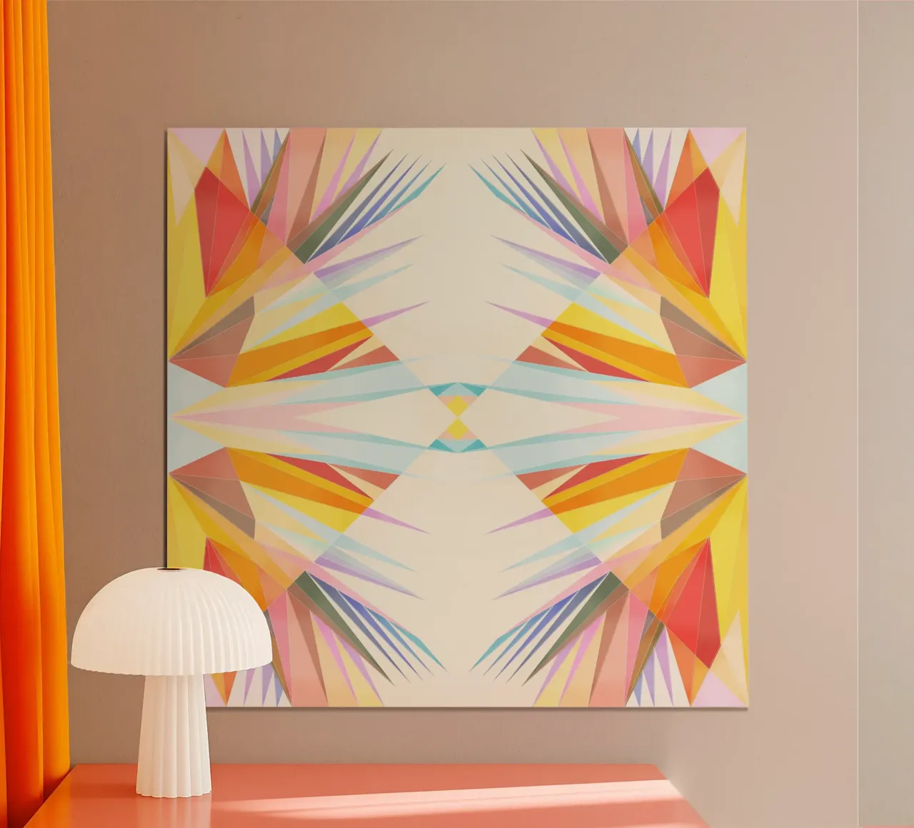 Luce radiante poster da lovely lines