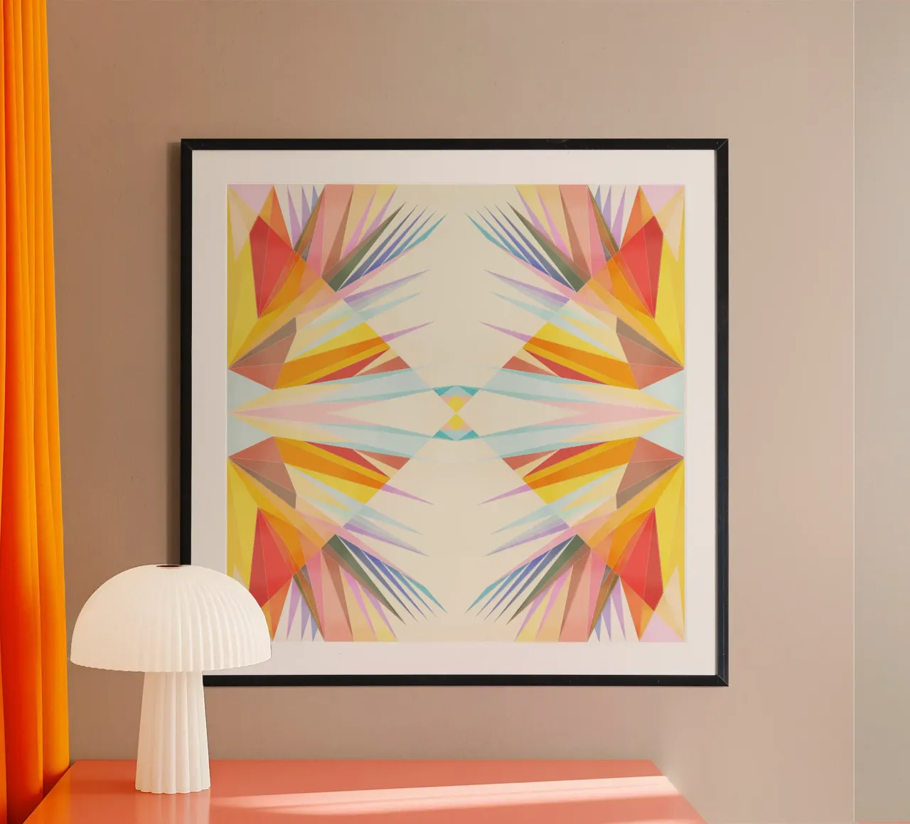 Luce radiante poster da lovely lines