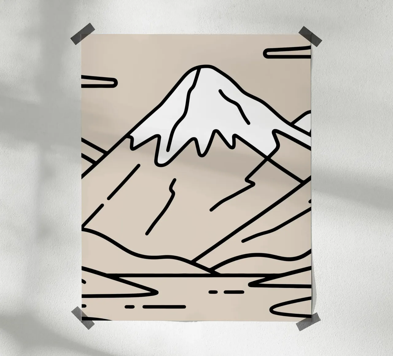 Montagna poster da knowledge