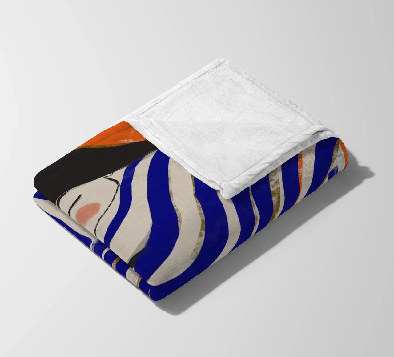Resting Beauty coperta in pile da treechild