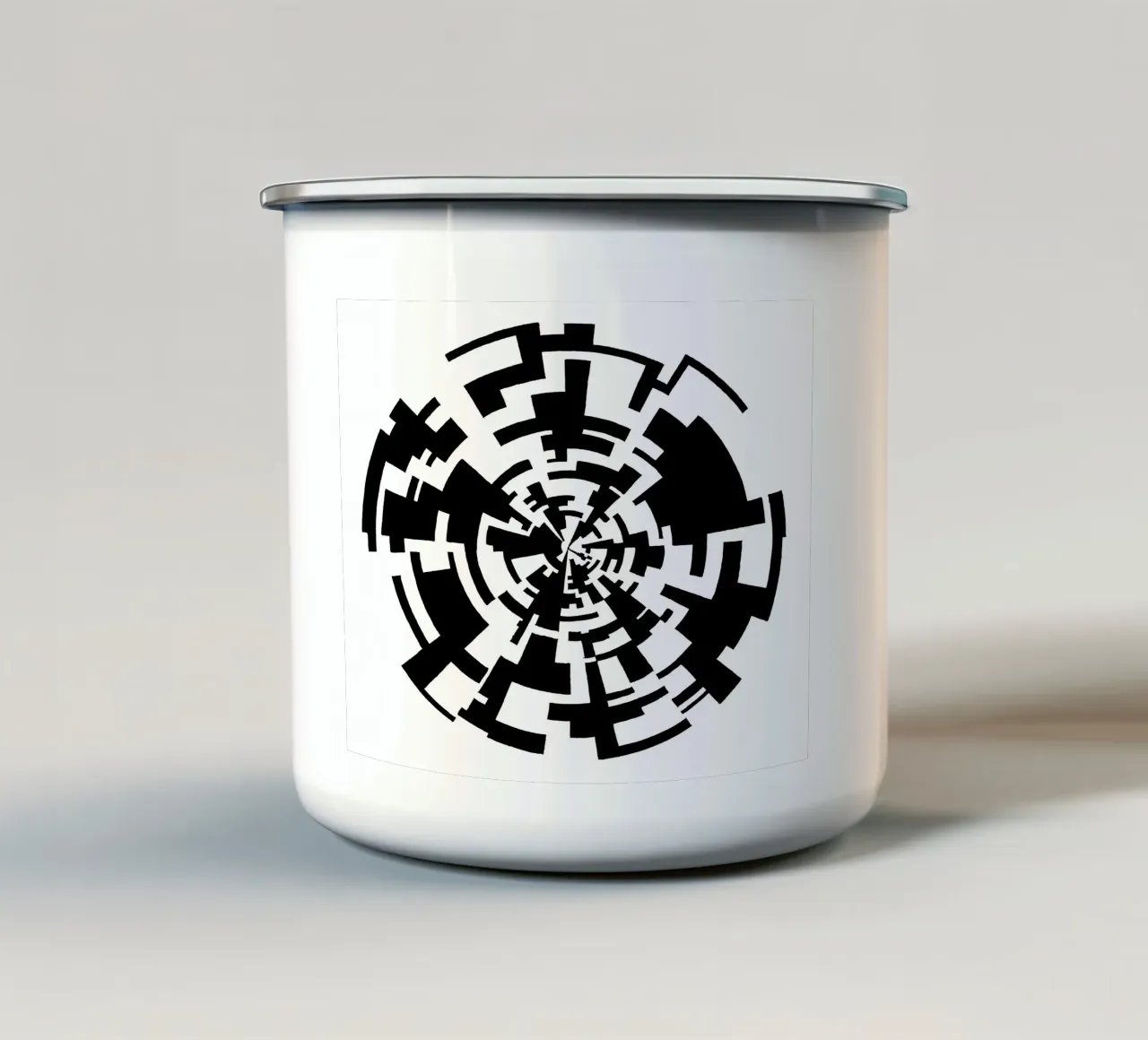 (A)MAZE(D) tazza in smalto da Grey Aaren