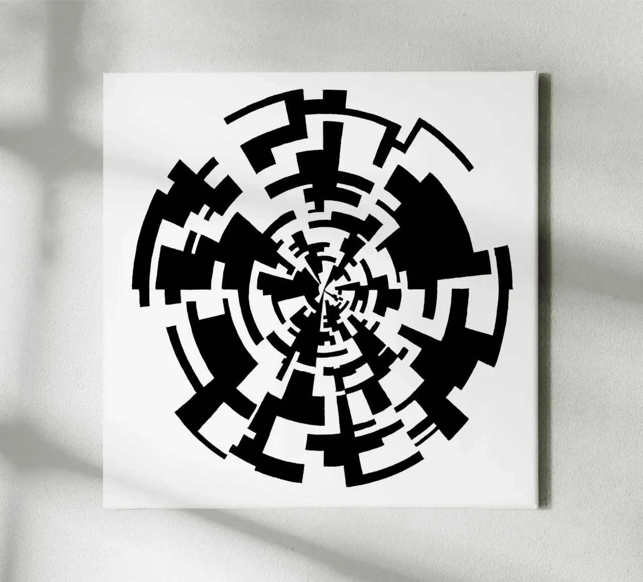 (A)MAZE(D) tela con Cornice a cassetta da Grey Aaren