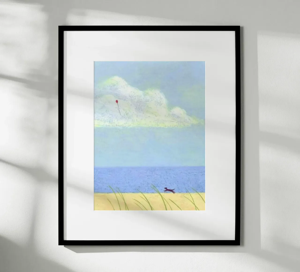 run to balloon poster da lily