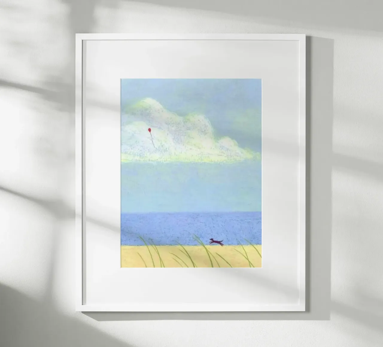 run to balloon poster da lily