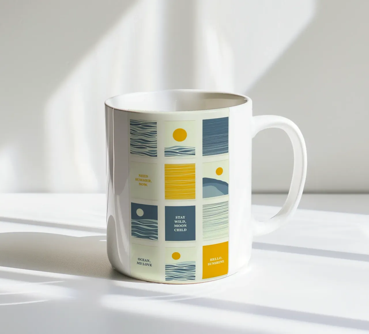 sunset posture tazza in ceramica da Good days