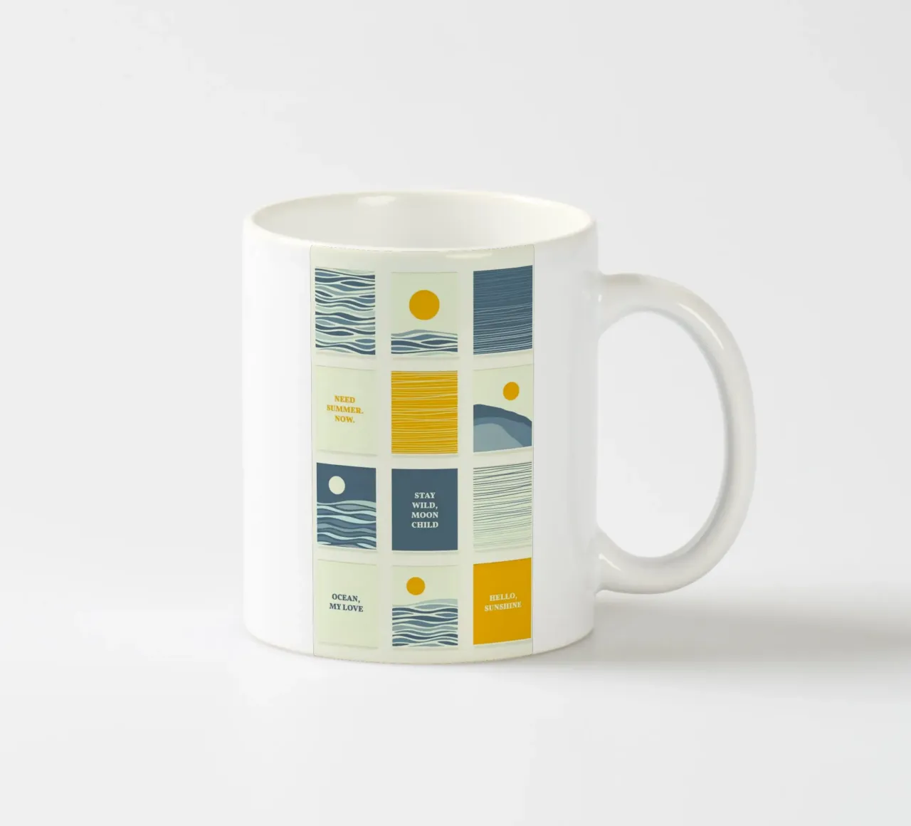 sunset posture tazza in ceramica da Good days
