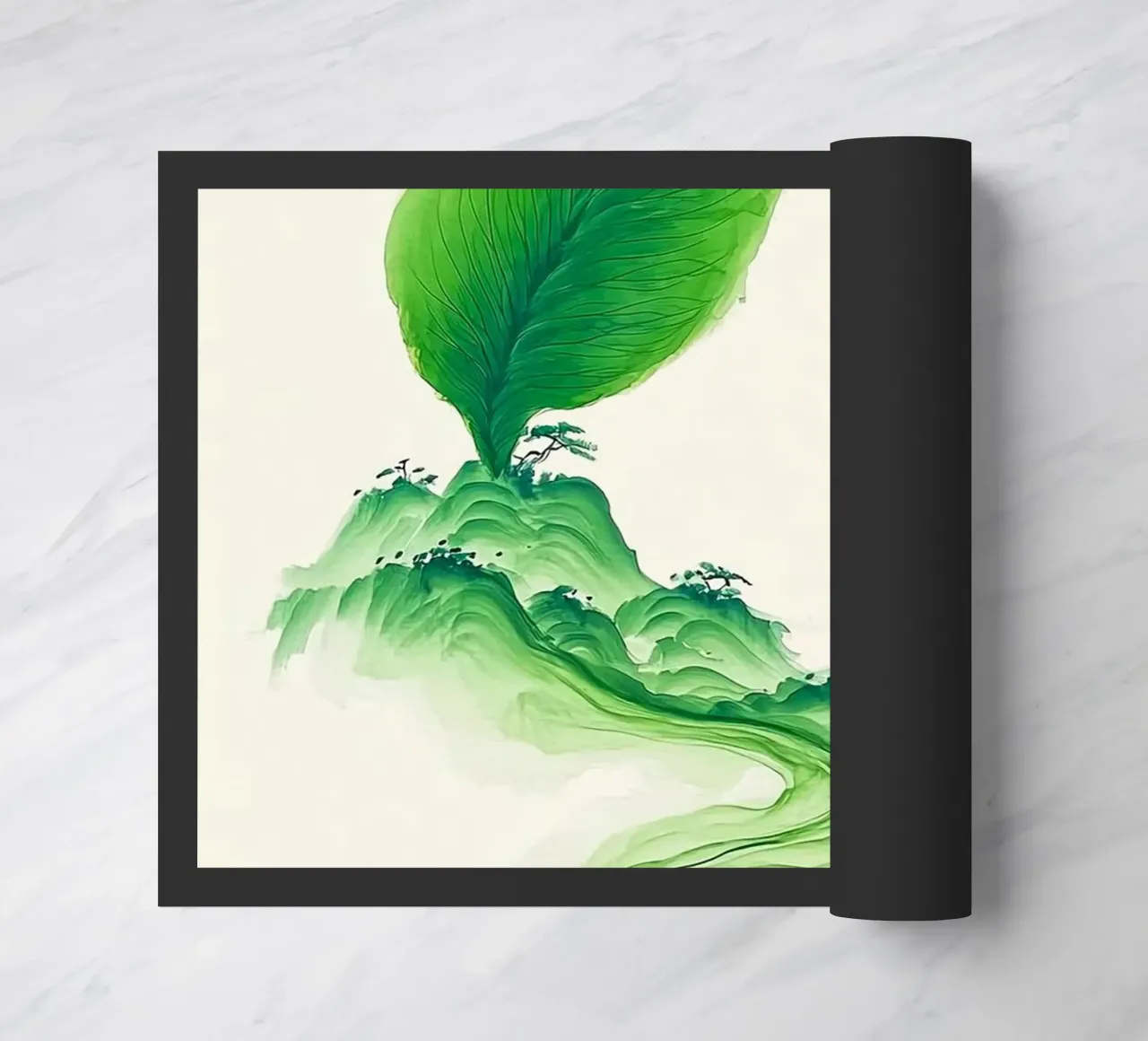 curve green zerbino da Good days