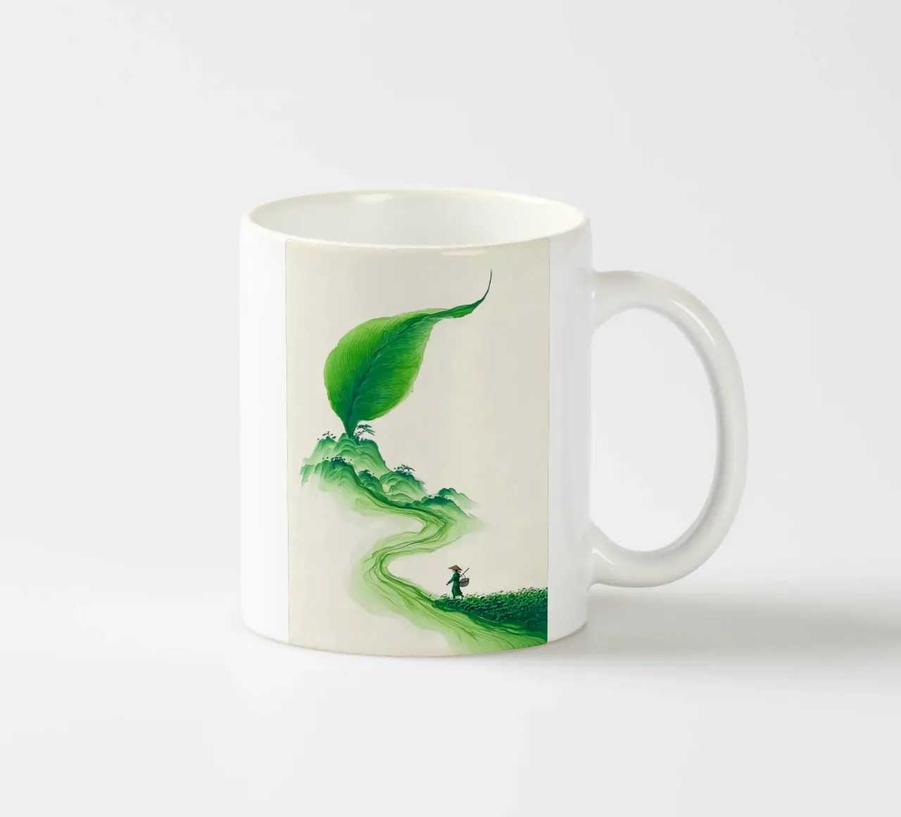 curve green tazza in ceramica da Good days