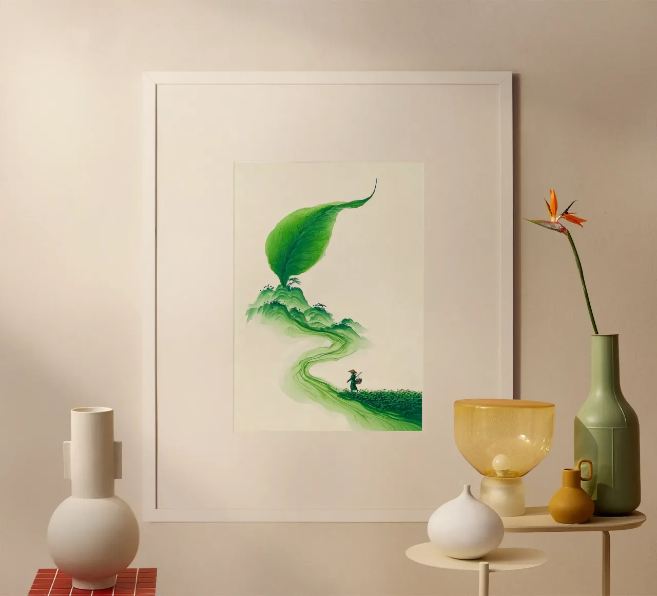 curve green poster da Good days