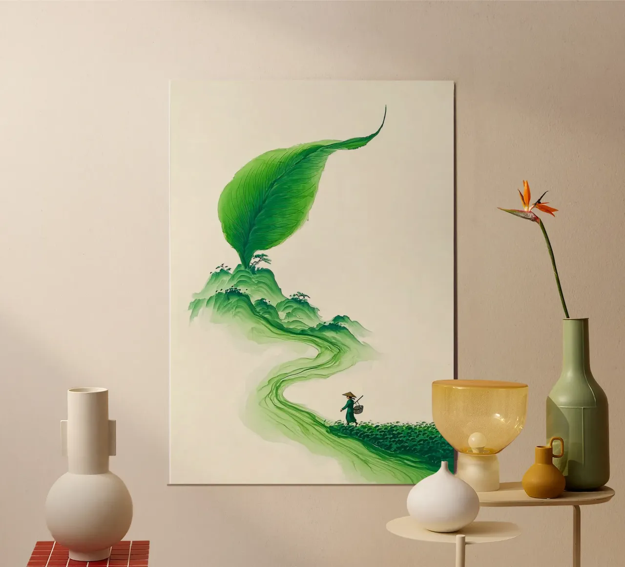 curve green poster da Good days