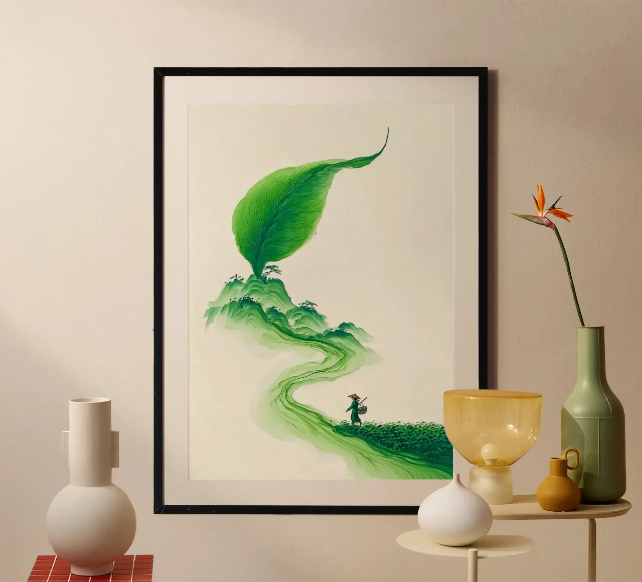 curve green poster da Good days