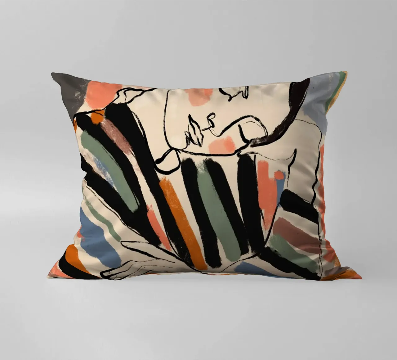 A Short Nap decorative cushion by treechild