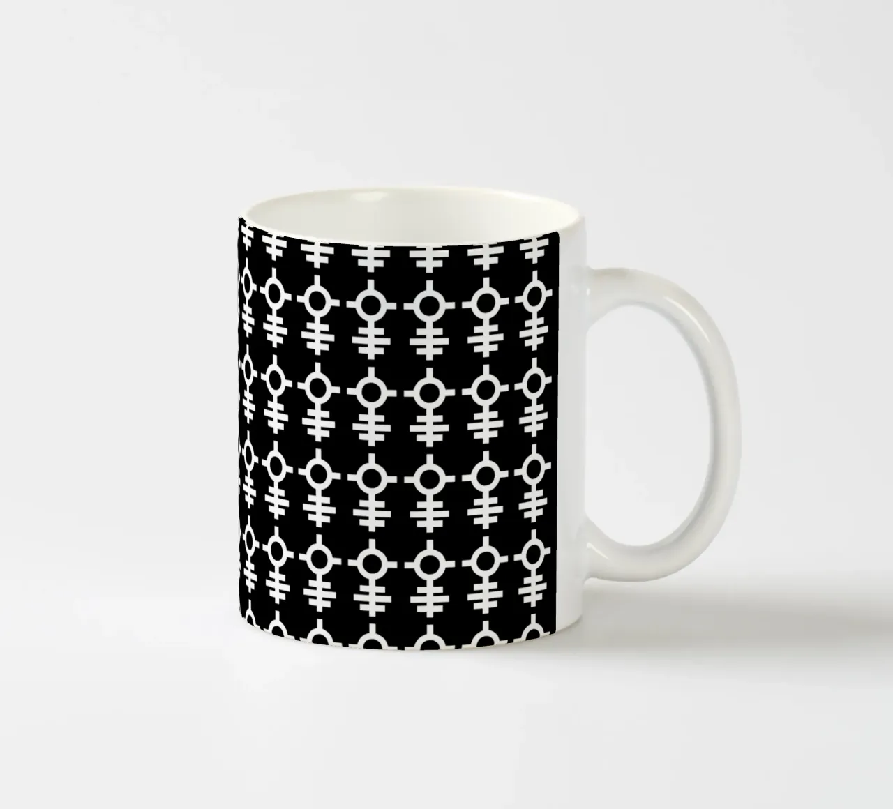 ALL-SEEING* tazza in ceramica da Grey Aaren