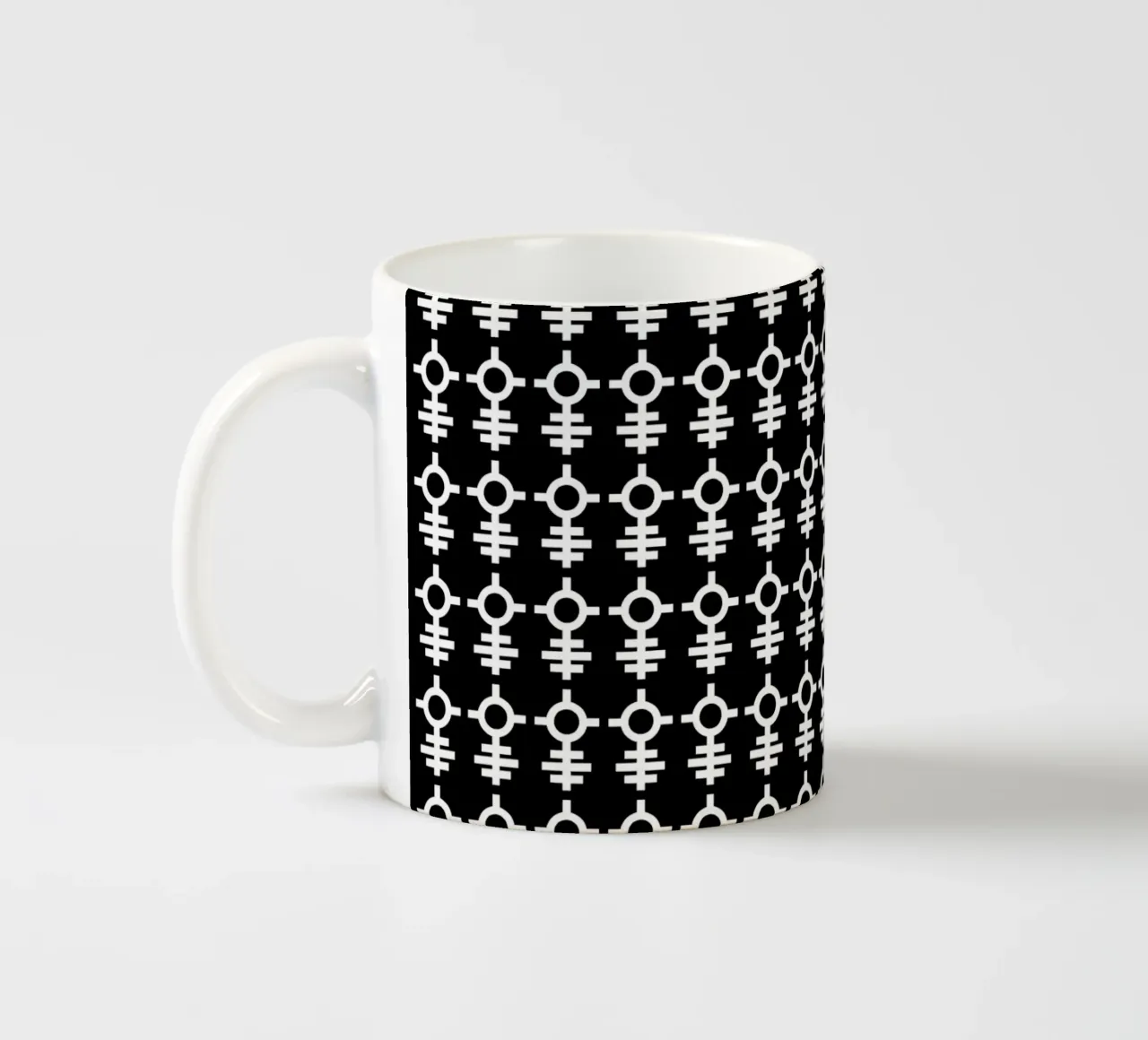 ALL-SEEING* tazza in ceramica da Grey Aaren