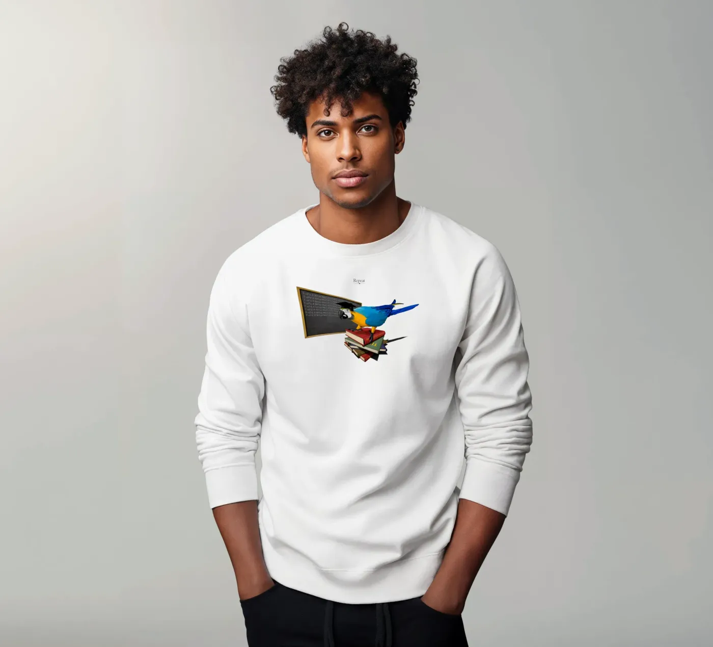 Repeat (Titled) felpa da Rob Art | Illustration