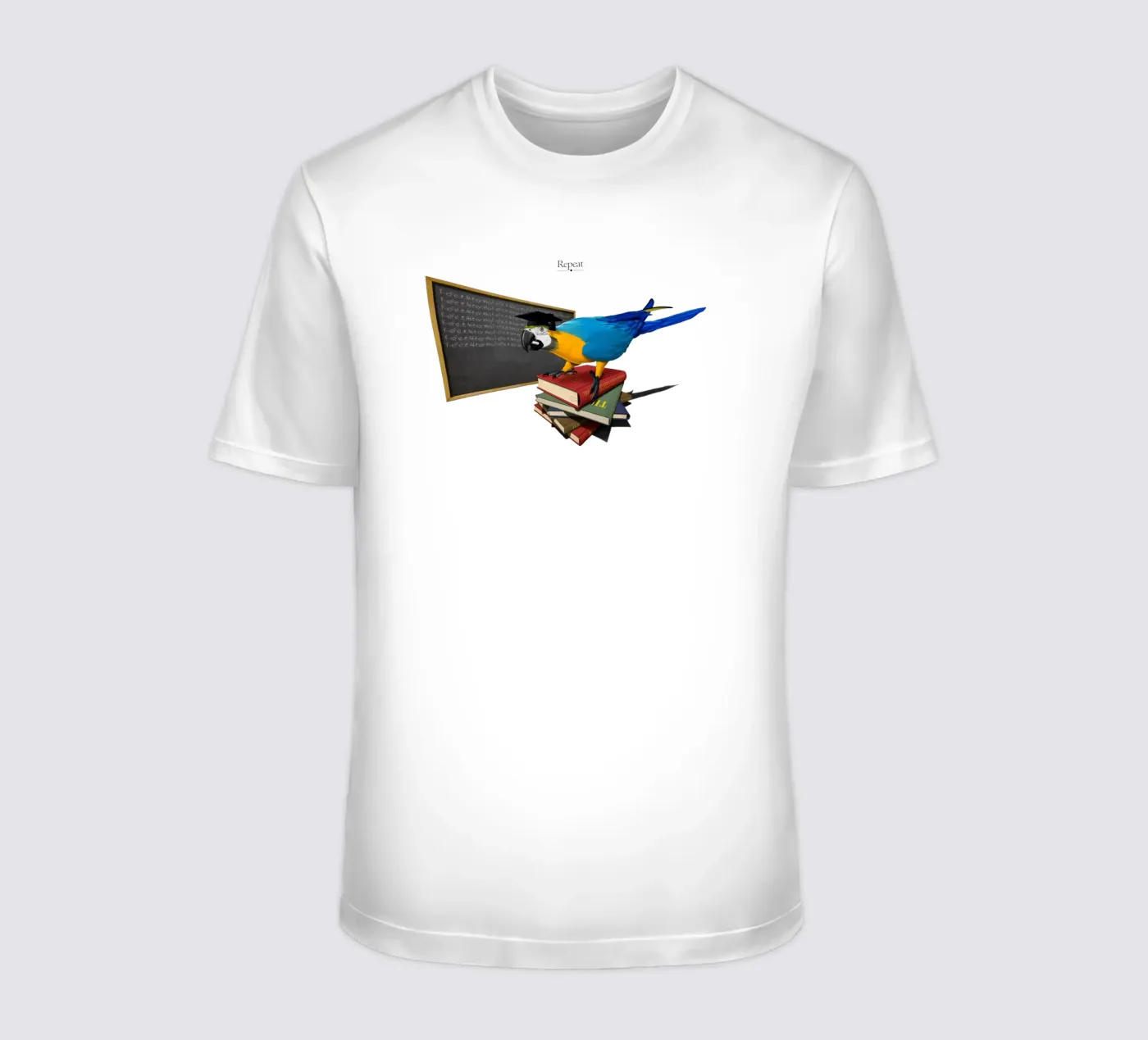 Repeat (Titled) t-shirt da Rob Art | Illustration