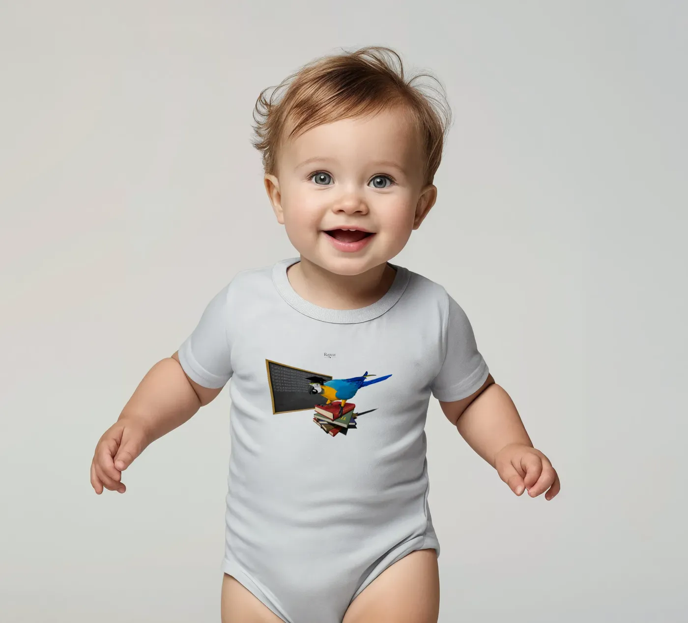 Repeat (Titled) body bébé de Rob Art | Illustration