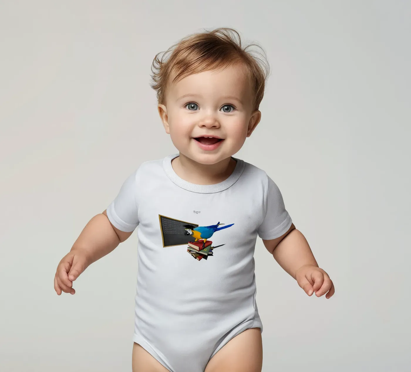 Repeat (Titled) body bébé de Rob Art | Illustration