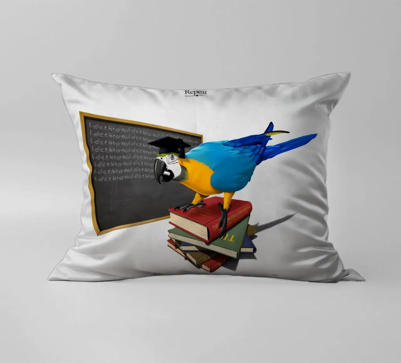 Repeat (Titled) cuscino da Rob Art | Illustration