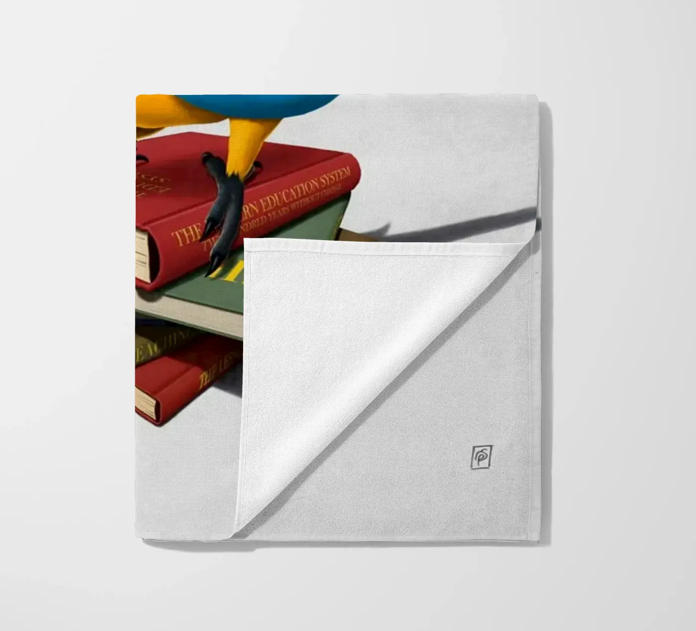 Repeat (Titled) Strandtuch von Rob Art | Illustration