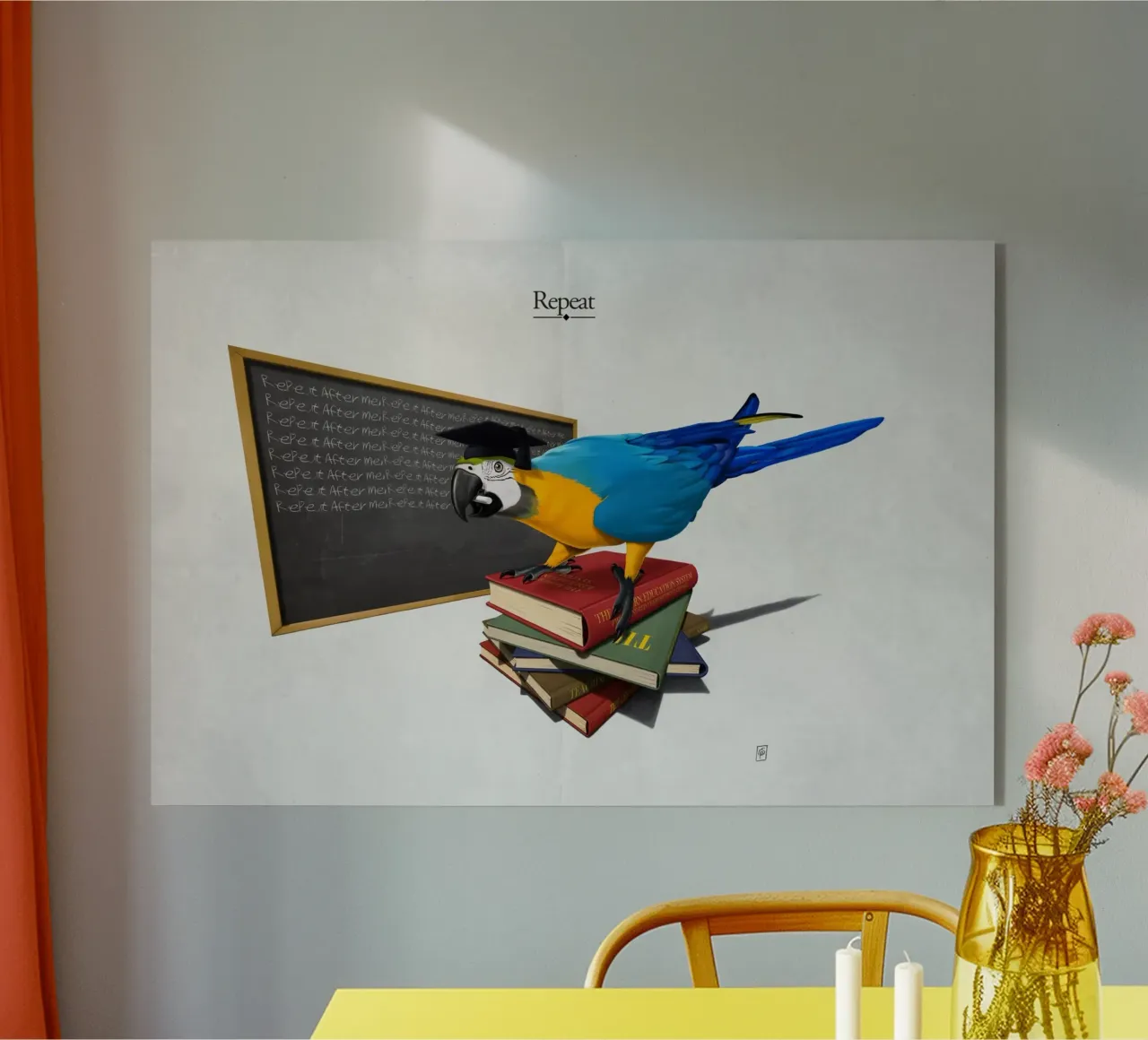 Repeat (Titled) plexiglass da Rob Art | Illustration