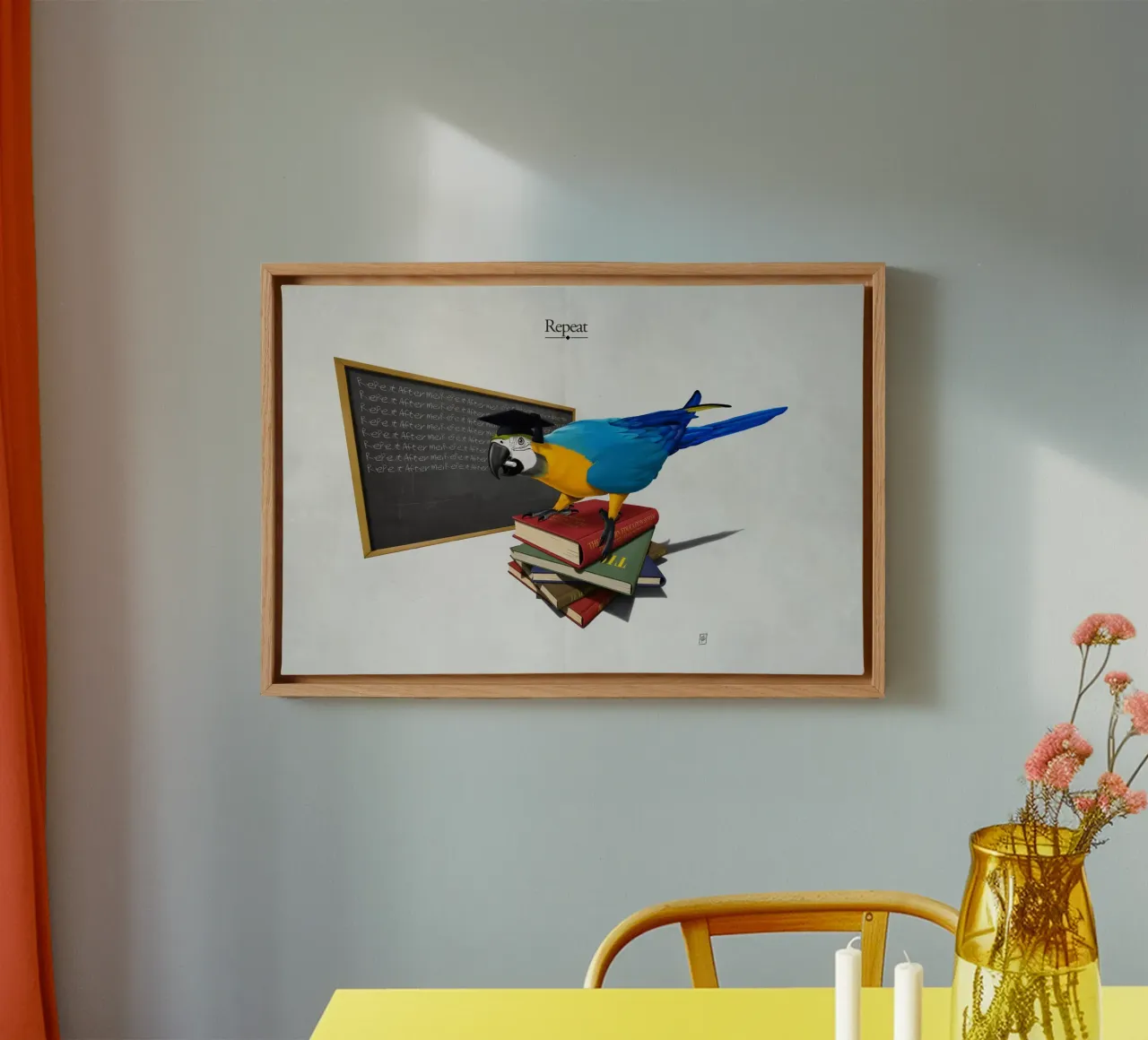 Repeat (Titled) tela da Rob Art | Illustration