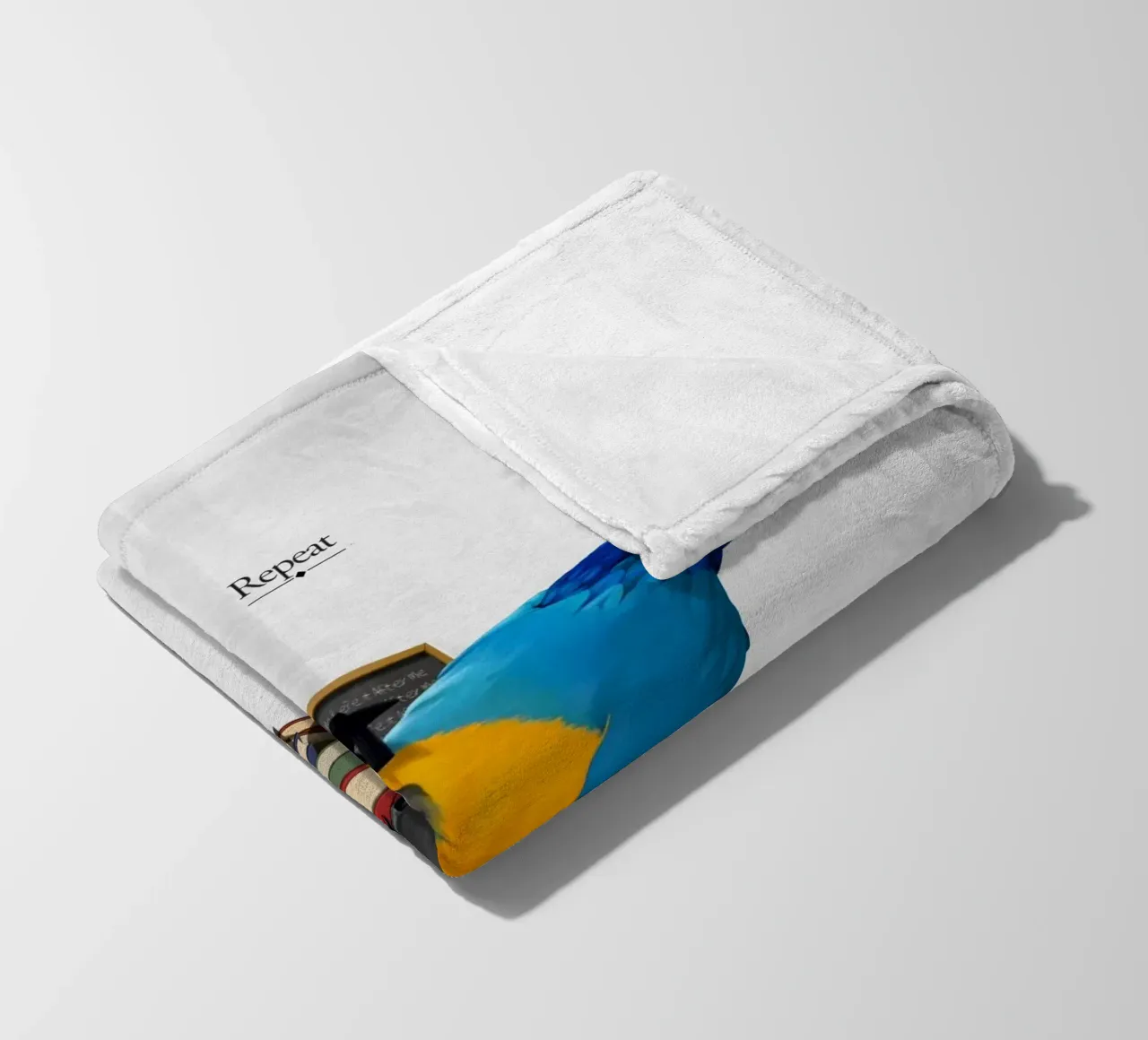 Repeat (Titled) fleecedeken van Rob Art | Illustration